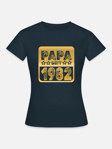 seit 1982 - Frauen T-Shirt - Navy