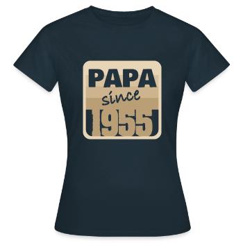 Charrette à bras 1955 - T-shirt Femme - marine - Devant - AI Model Female 172 dark (172cm)