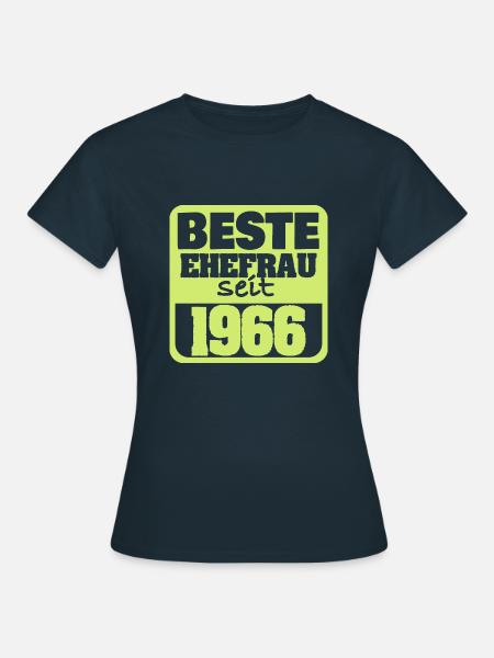 Ehe 1966 - Frauen T-Shirt - Navy