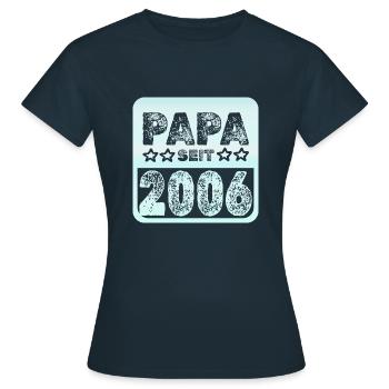 2006 2006 - Frauen T-Shirt - Navy - Vorne - AI Model Female 172 dark (172cm)