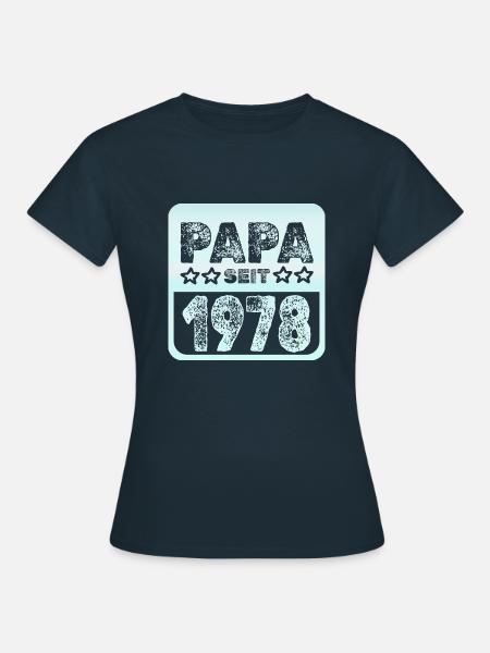 seit 1978 - Frauen T-Shirt - Navy