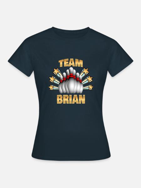 Bowling Brian - Frauen T-Shirt - Navy