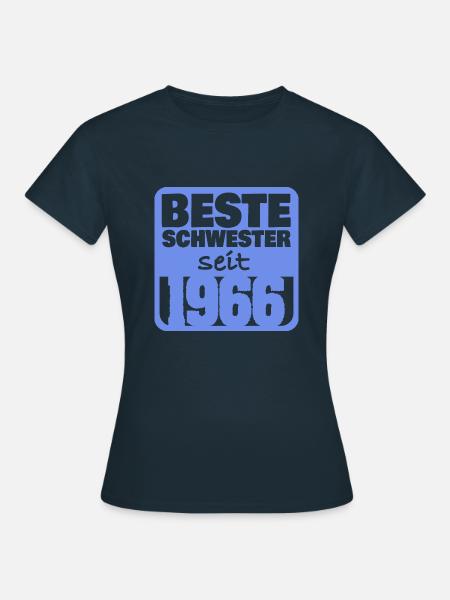 Schwesterchen 1966 - Frauen T-Shirt - Navy