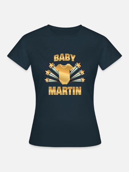 Martin - T-shirt Femme - marine