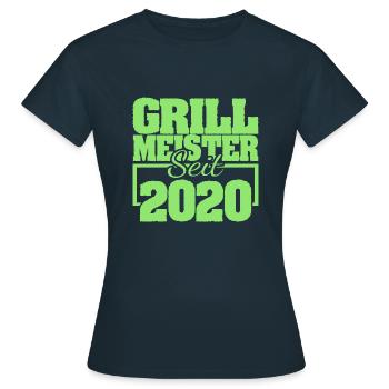2020 - T-shirt Femme - marine - Devant - AI Model Female 172 dark (172cm)