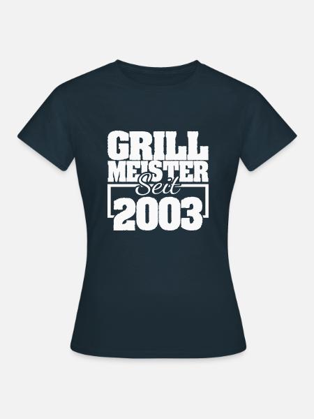 2003 - Frauen T-Shirt - Navy