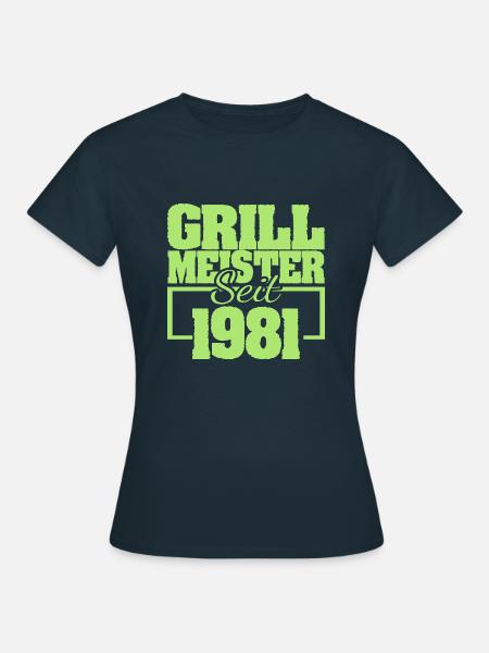 Sommerfest 1981 - Frauen T-Shirt - Navy