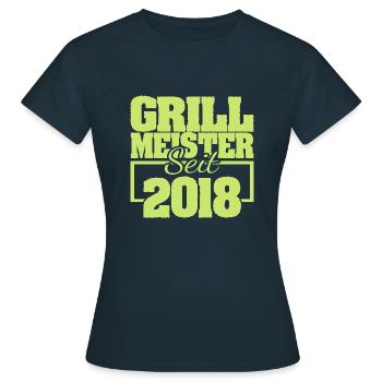 2018 - T-shirt Femme - marine - Devant - AI Model Female 172 dark (172cm)