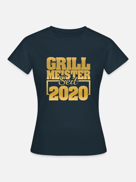 Jahr 2020 - Frauen T-Shirt - Navy
