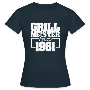 Barbecue 1961 - T-shirt Femme - marine - Devant - AI Model Female 172 dark (172cm)