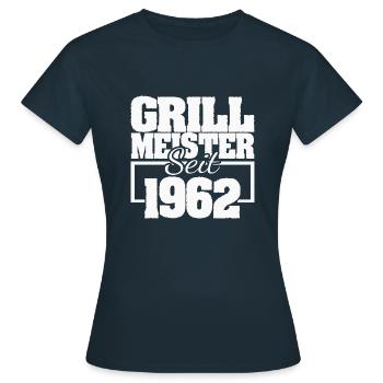 Pince à griller 1962 - T-shirt Femme - marine - Devant - AI Model Female 172 dark (172cm)