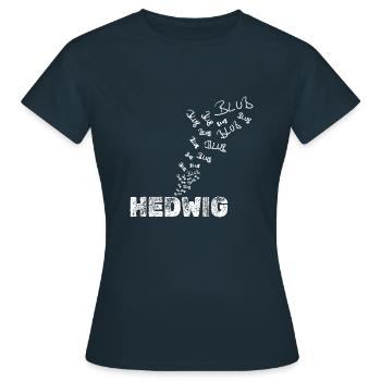 Navigation pour le bateau de pêche Hedwig - T-shirt Femme - marine - Devant - AI Model Female 172 dark (172cm)