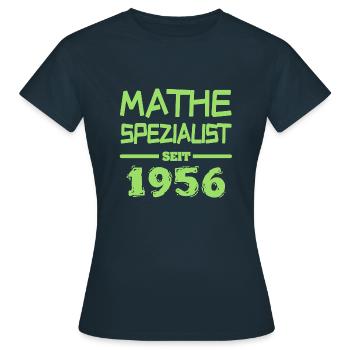 Witzig 1956 - Frauen T-Shirt - Navy - Vorne - AI Model Female 172 dark (172cm)