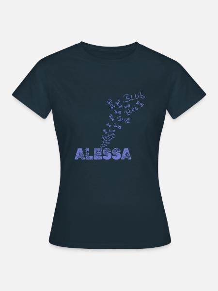 Wassersport Alessa - Frauen T-Shirt - Navy
