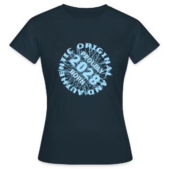 Jeu 2028 - T-shirt Femme - marine - Devant - AI Model Female 172 dark (172cm)