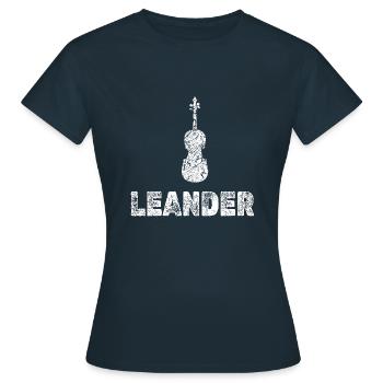 Alto Léandre - T-shirt Femme - marine - Devant - AI Model Female 172 dark (172cm)