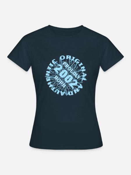 Spielfeld 2002 - Frauen T-Shirt - Navy