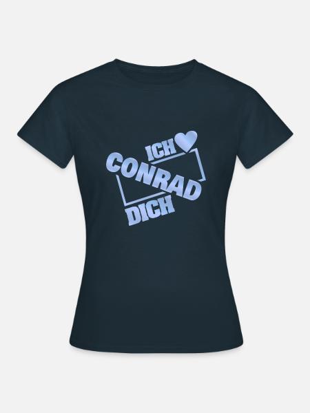 Geschenk für Conrad - Frauen T-Shirt - Navy