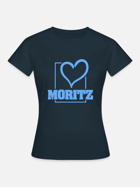 Geschenk für Moritz - Frauen T-Shirt - Navy