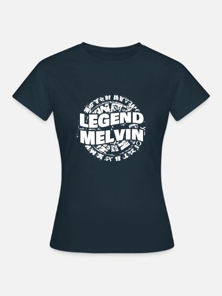 Mann Melvin - Frauen T-Shirt - Navy