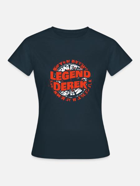 Geschenk für Derek - Frauen T-Shirt - Navy