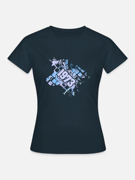 Nerd 1973 - Frauen T-Shirt - Navy