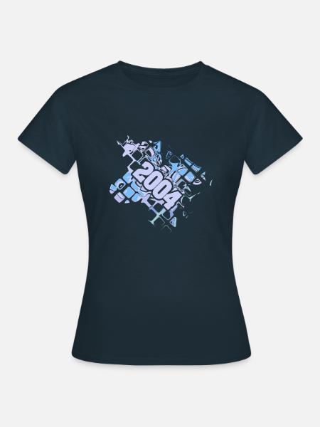 Nerd 2004 - Frauen T-Shirt - Navy