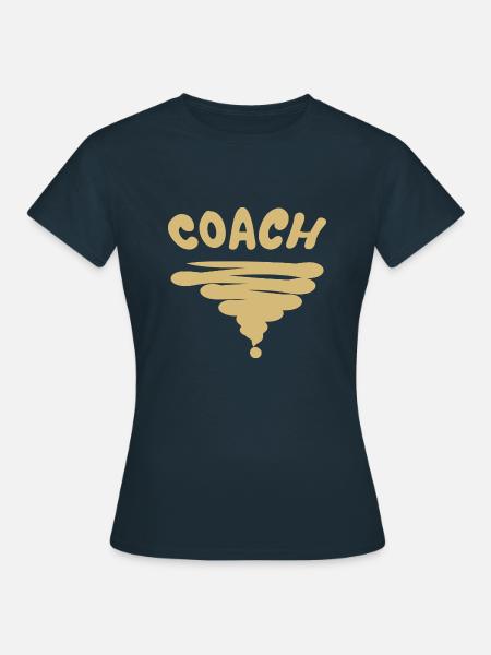 Beruf Coach - Frauen T-Shirt - Navy