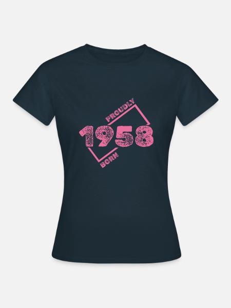 1958 - Frauen T-Shirt - Navy