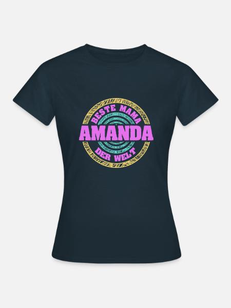 Amanda - Frauen T-Shirt - Navy