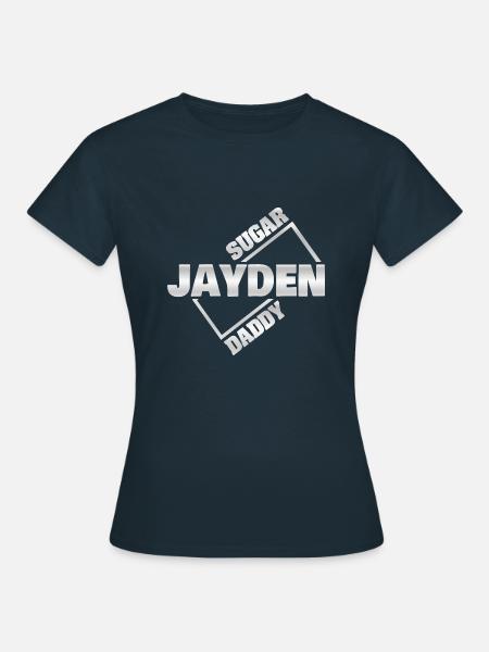 Jayden als Sugardaddy - Frauen T-Shirt - Navy