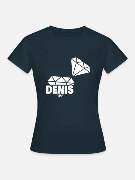 Denis - Frauen T-Shirt - Navy