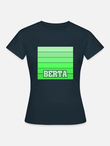 Geschenk für Berta - Frauen T-Shirt - Navy