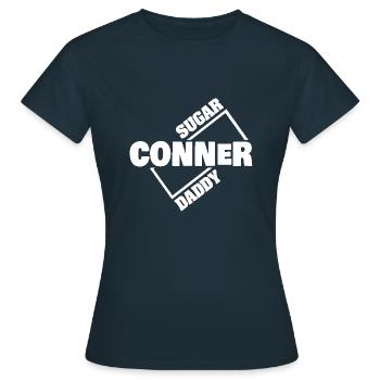 Conner - T-shirt Femme - marine - Devant - AI Model Female 172 dark (172cm)
