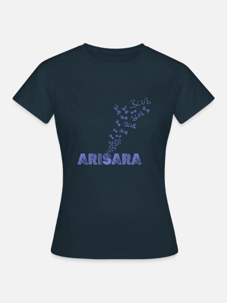Segeln Arisara - Frauen T-Shirt - Navy