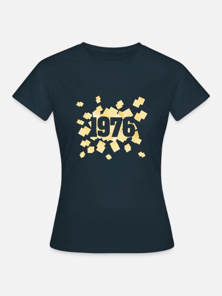 Jahrgang 1976 - Frauen T-Shirt - Navy