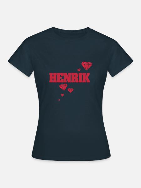 Geschenk für Henrik - Frauen T-Shirt - Navy
