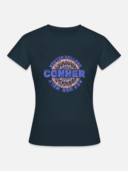 Conner als Vorname - Frauen T-Shirt - Navy