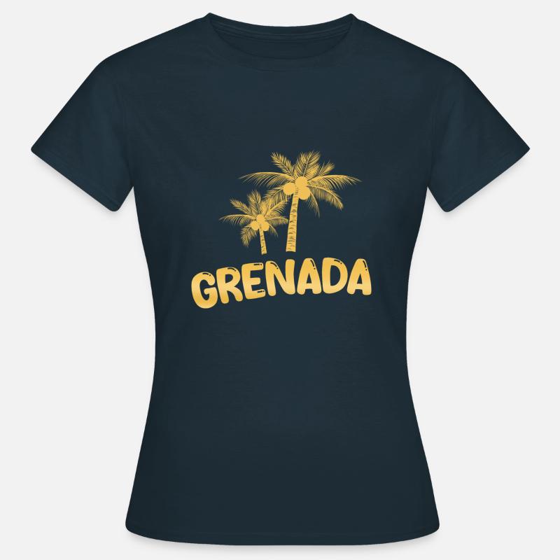 Grenada as Grenada - Women's T-Shirt - navy