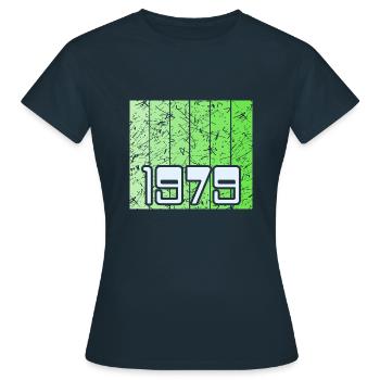 Green 1979 - Women's T-Shirt - navy - Front - AI Model Female 172 dark (172cm)