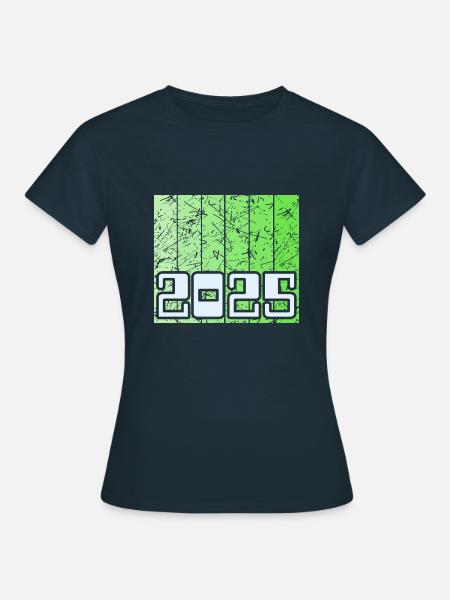 Jahrgang 2025 - Frauen T-Shirt - Navy
