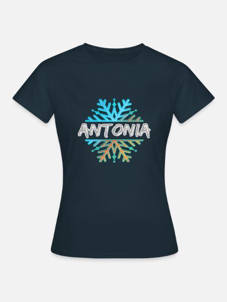 Antonia - Frauen T-Shirt - Navy
