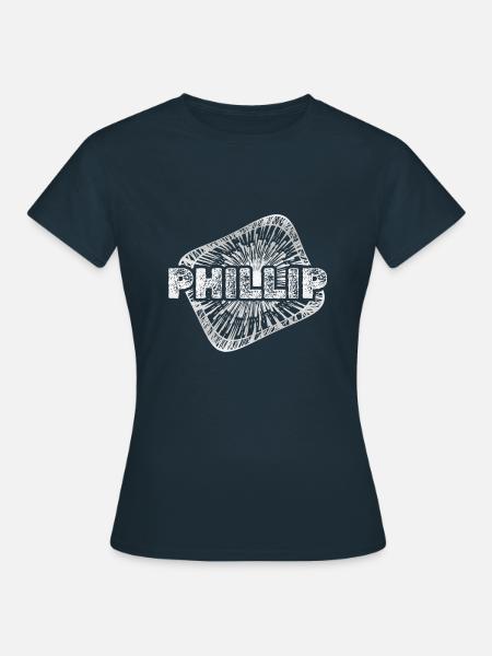 Phillip als Sternenstaub - Frauen T-Shirt - Navy
