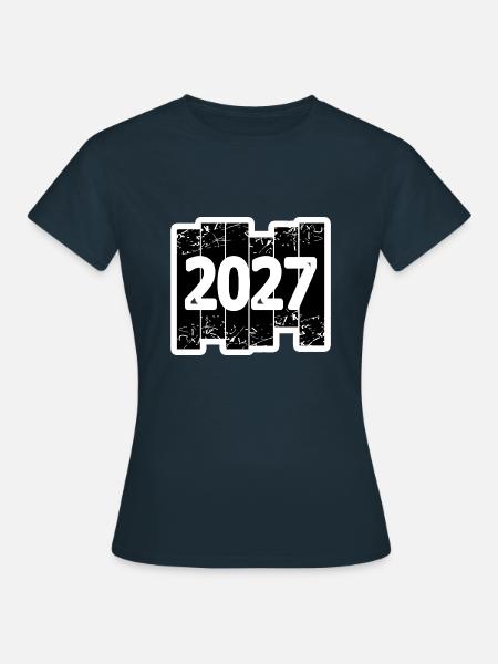 2027 - Frauen T-Shirt - Navy