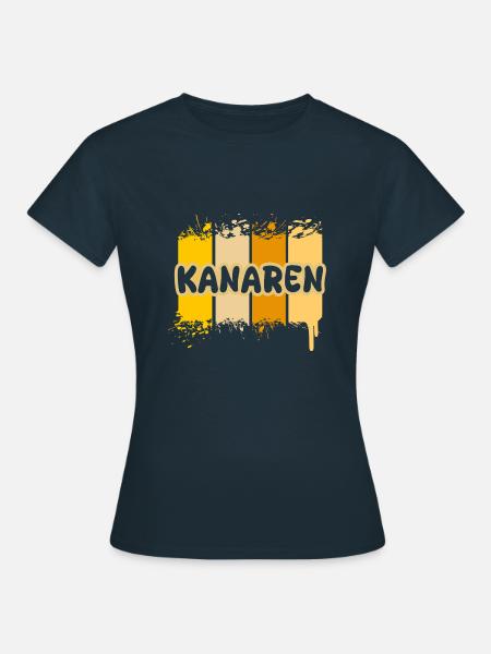 Kanaren - Frauen T-Shirt - Navy
