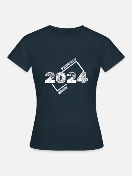 Geschenkidee 2024 - Frauen T-Shirt - Navy