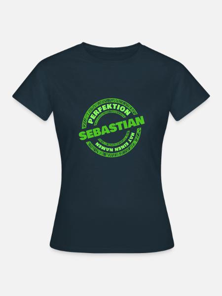 Sebastian - Frauen T-Shirt - Navy