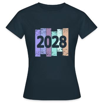 Goths 2028 - T-shirt Femme - marine - Devant - AI Model Female 172 dark (172cm)