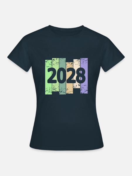 Kunstwerk 2028 - Frauen T-Shirt - Navy