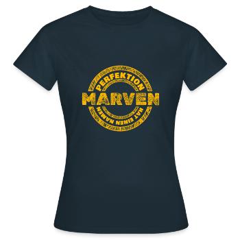 Copie Marven - T-shirt Femme - marine - Devant - AI Model Female 172 dark (172cm)